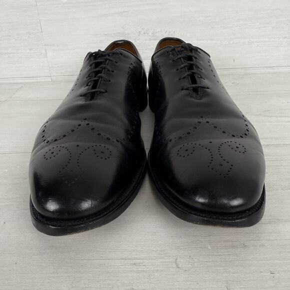 Allen Edmonds Fairfax‎ Wholecut Oxfords Shoes Mens 13 D Black Leather BrogueK main image 10